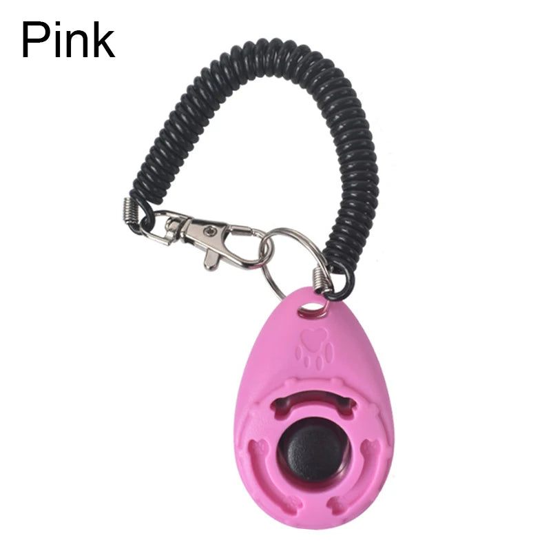 Pet Training Clicker with Wrist Strap – Effective Behavior Training Tool for Dogs, Cats, and More
