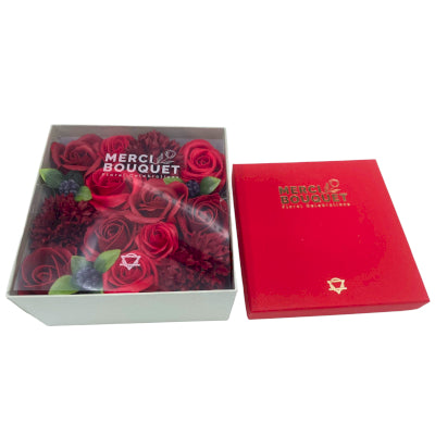 Soap Flower Gift Boxes – Romantic Scented Flower Soaps in Elegant Display Packaging