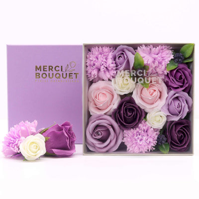 Soap Flower Gift Boxes – Romantic Scented Flower Soaps in Elegant Display Packaging
