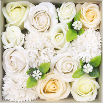 Soap Flower Gift Boxes – Romantic Scented Flower Soaps in Elegant Display Packaging