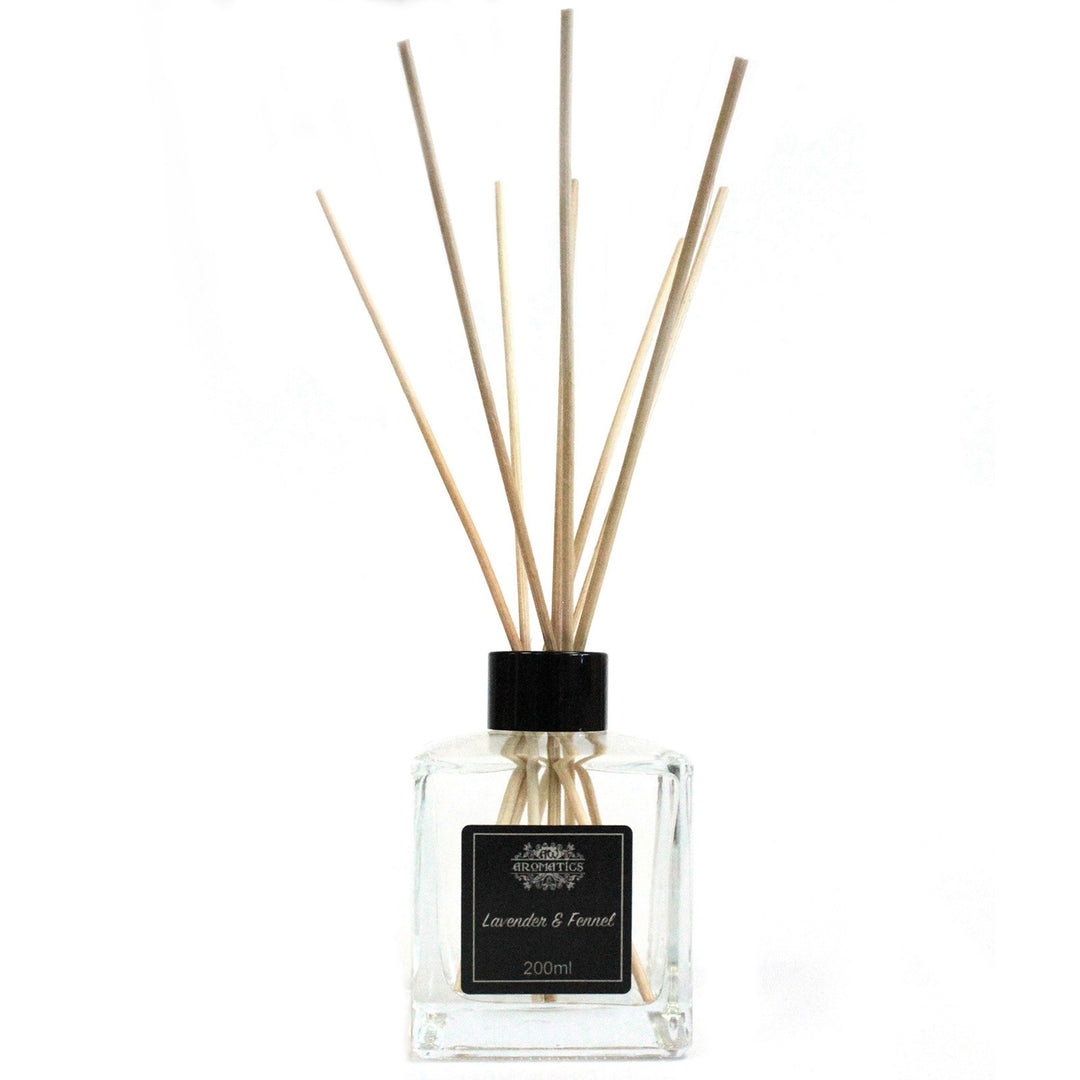 Natural Reed Diffuser with Essential Oils – 5 Scents for Every Mood | 200ml - Ditzy Petunia