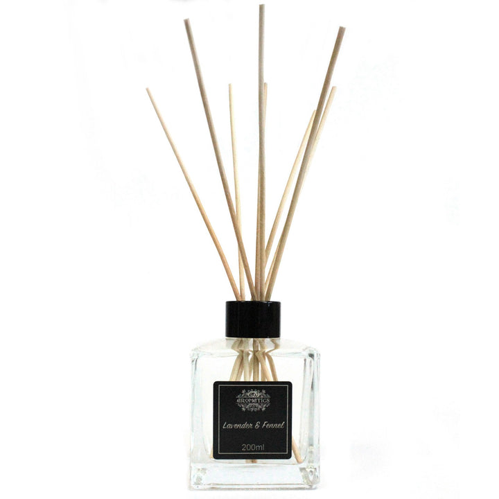 Natural Reed Diffuser with Essential Oils – 5 Scents for Every Mood | 200ml - Ditzy Petunia