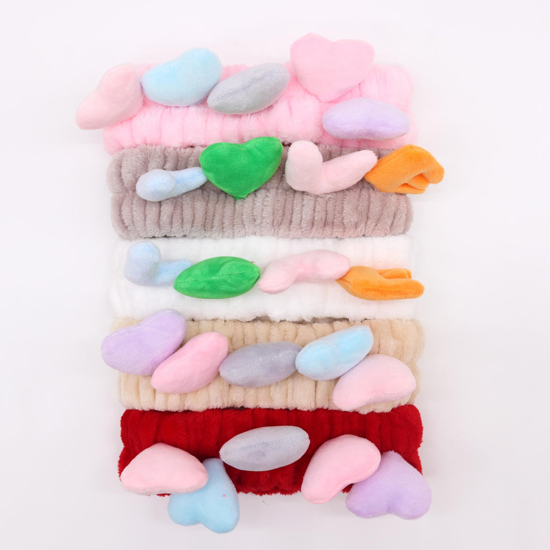 Cute Makeup Headbands - Love &amp; Hearts (assorted)