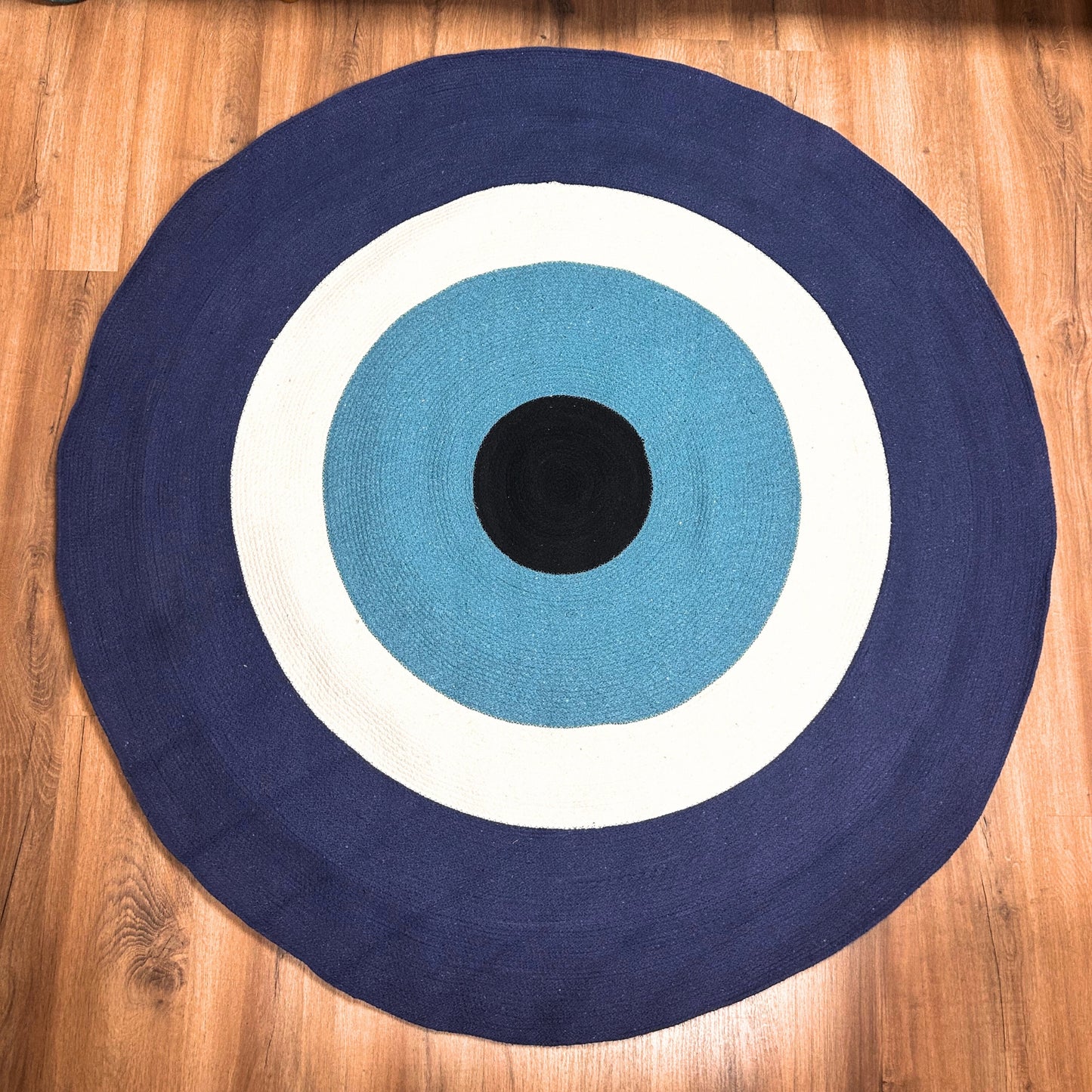 Protective & Chic: Evil Eye Jute & Cotton Rope Décor