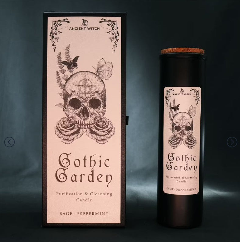 Witchcraft Ritual Gift Set – Candles & Gemstone Spoons