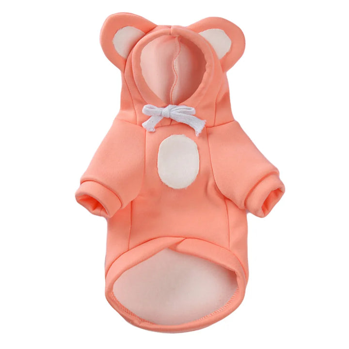 Warm Pet Sweater - Soft Cotton Dog Hoodie for Winter - Cat &amp; Dog Clothes for Small, Medium, Large Pets Ditzy Petunia