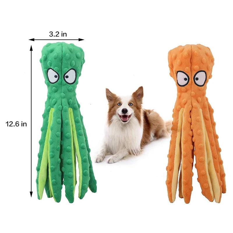 Squeaky Octopus Dog Toy – Fun, Durable, and Entertaining