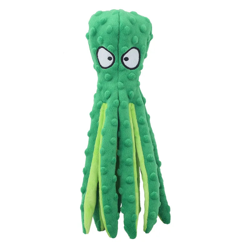 Squeaky Octopus Dog Toy – Fun, Durable, and Entertaining - Ditzy Petunia