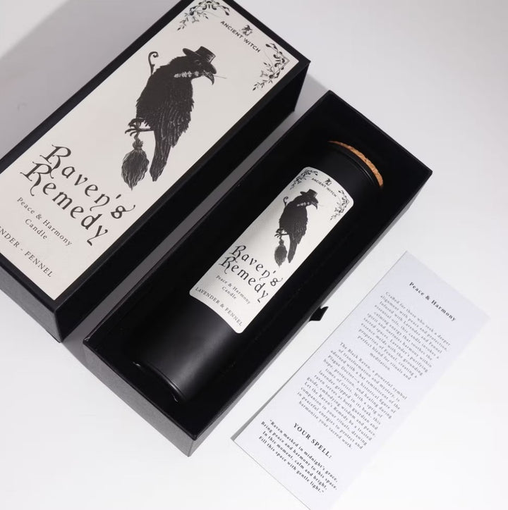 Witchcraft Ritual Gift Set – Candles &amp; Gemstone Spoons - Ditzy Petunia