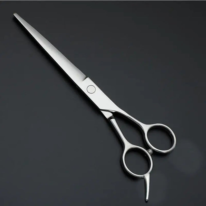 Professional Pet Grooming Scissors Set - Stainless Steel Dog Hair Trimming Tools - Ditzy Petunia