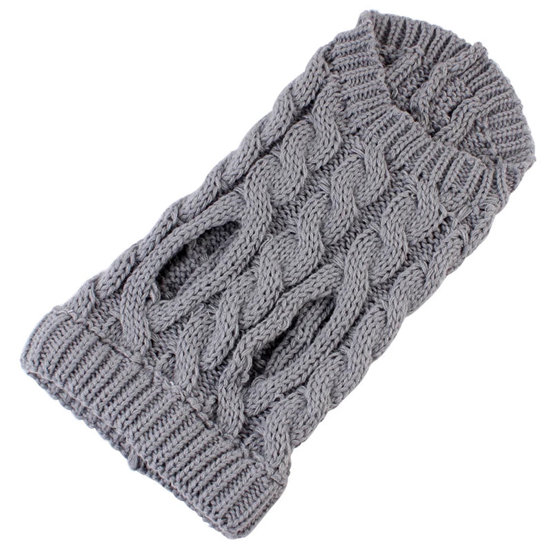 Turtleneck Dog Sweater - Warm Winter Clothes for Small Dogs &amp; Cats | Chihuahua &amp; Yorkie Coat - Ditzy Petunia