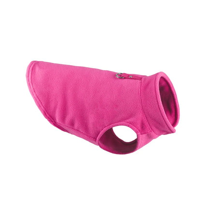 🐶 Cozy Winter Fleece Dog Vest – Warm Jacket for Small Breeds