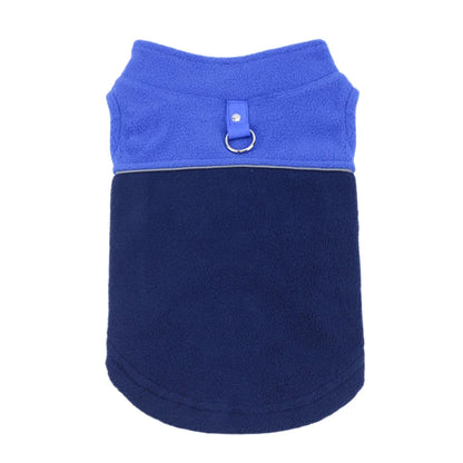 🐶 Cozy Winter Fleece Dog Vest – Warm Jacket for Small Breeds