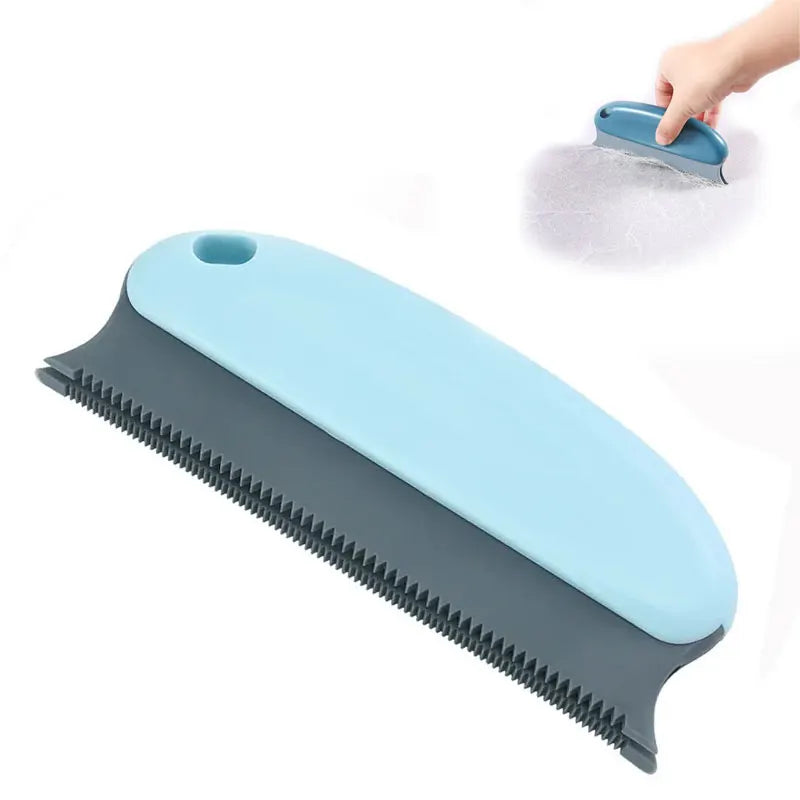 Dog Cat Hair Remover Brush | Efficient Pet Hair Detailer for Cars, Furniture, Carpets, Clothes, and Pet Beds - Ditzy Petunia