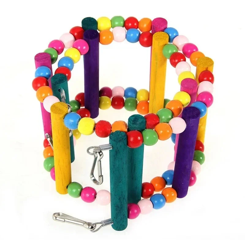 Bird Toy Set – Swing, Chew, and Training Toys for Small Parrots