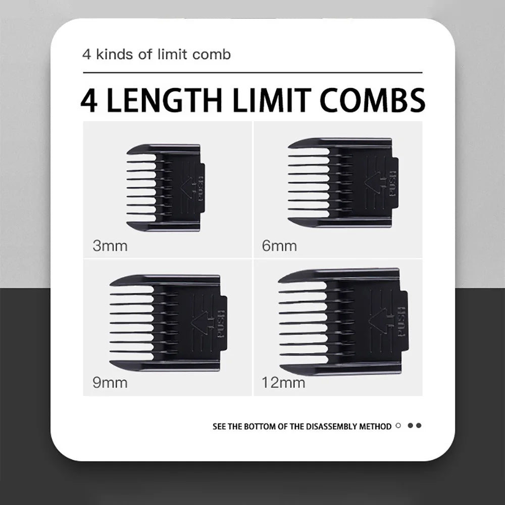 Dog Hair Clipper – Electric Pet Grooming Trimmer for Cats &amp; Puppies | Ceramic Blade Professional Shaver Set | Grooming Supplies &amp; Promotions Ditzy Petunia