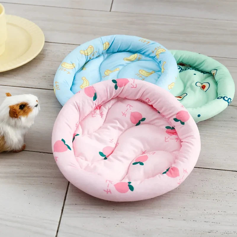 Hamster Nest | Small Pet Mat for Hamsters, Chinchillas, Guinea Pigs & More - Ditzy Petunia