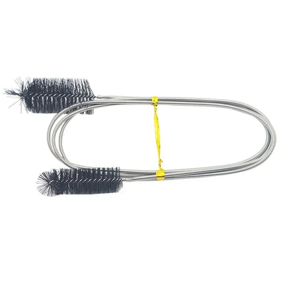 Flexible Aquarium Cleaning Brush – Stainless Steel Hose Brush for Fish Tanks, Filters & Tubing