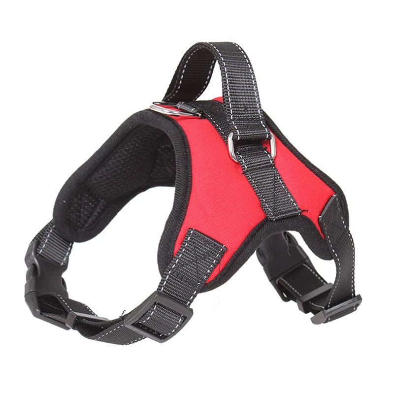 Saddle Dog Harness – Reflective, Adjustable, and No-Pull for All Sizes