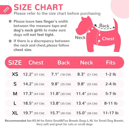 Soft Warm Dog Hoodie with Leash Hole & Bowtie – Fleece Lined Sweatshirt for Small Dogs & Cats, Fall Winter Pet Apparel