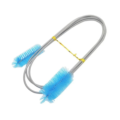 Flexible Aquarium Cleaning Brush – Stainless Steel Hose Brush for Fish Tanks, Filters & Tubing