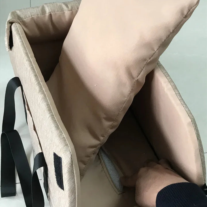 Portable Car Pet Bag – Car Seat Bed for Small Dogs &amp; Cats