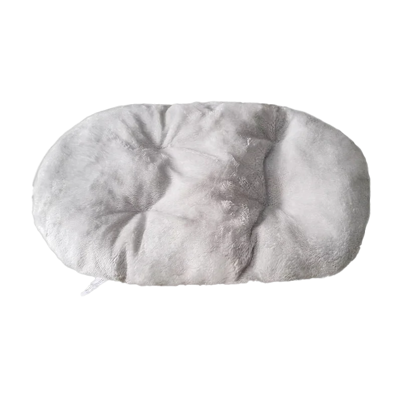 Calming Plush Dog Bed – Soft Round Pet Sofa with Non-Slip Base - Ditzy Petunia