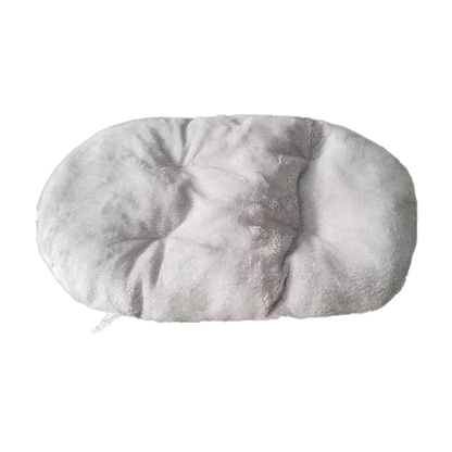 Calming Plush Dog Bed – Soft Round Pet Sofa with Non-Slip Base