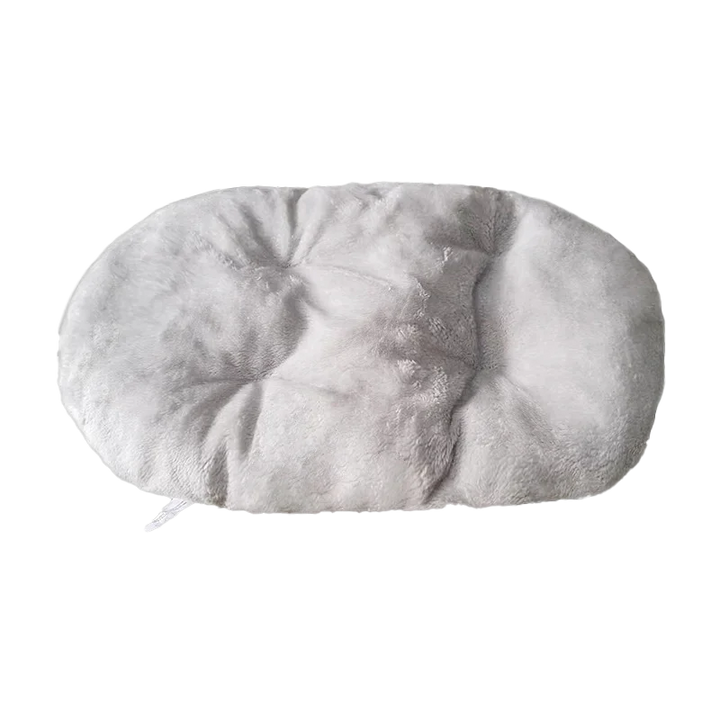 Calming Plush Dog Bed – Soft Round Pet Sofa with Non-Slip Base - Ditzy Petunia