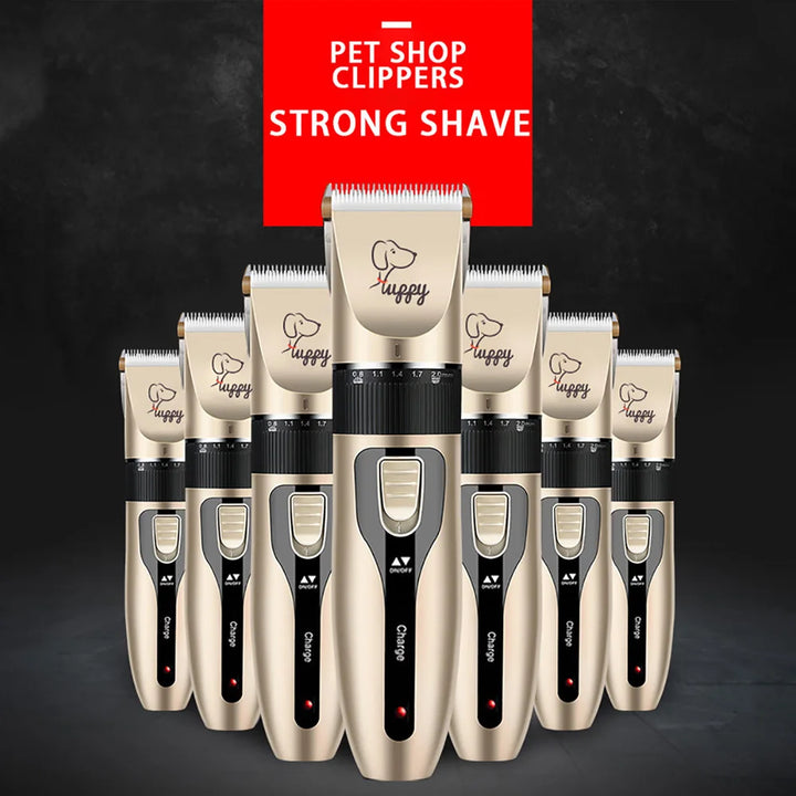 Dog Hair Clipper – Electric Pet Grooming Trimmer for Cats &amp; Puppies | Ceramic Blade Professional Shaver Set | Grooming Supplies &amp; Promotions Ditzy Petunia