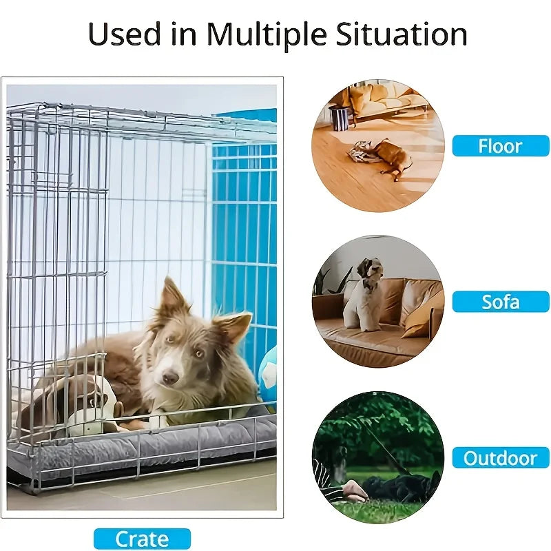 Comfy Plush Dog Bed - Versatile, Light Weight & Portable