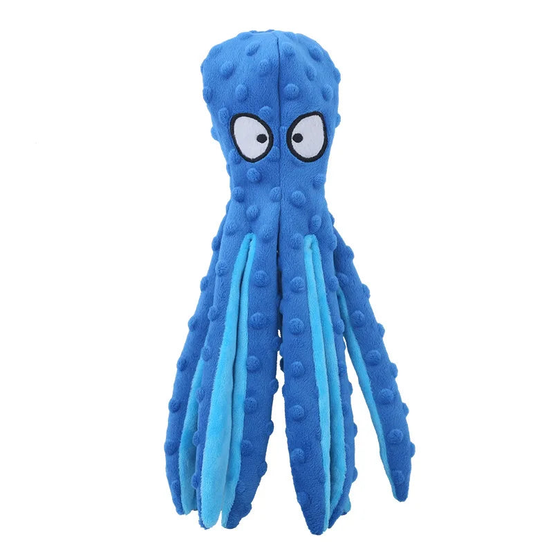 Squeaky Octopus Dog Toy – Fun, Durable, and Entertaining - Ditzy Petunia
