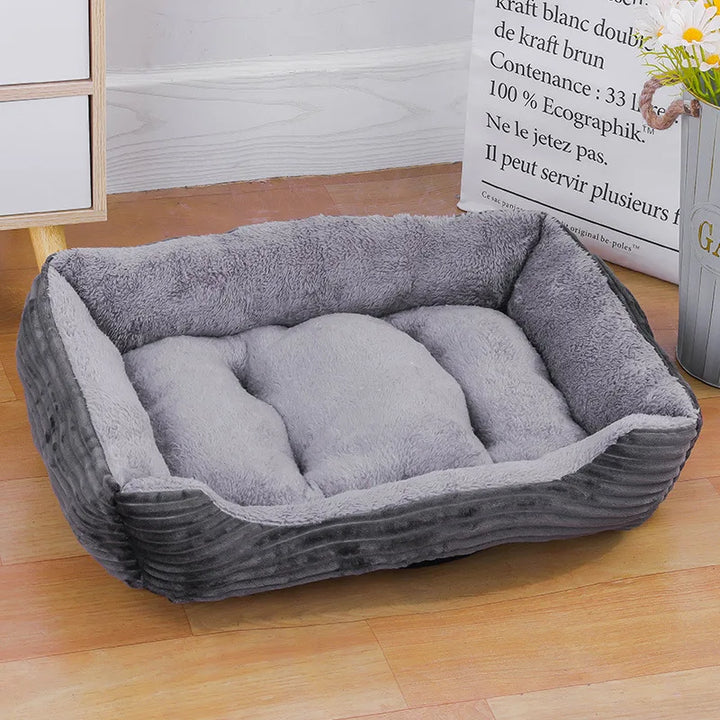 Soft Breathable Dog Bed Waterproof Non-Slip Cushion for Small Medium Large Pets - Machine Washable Puppy Sofa Mat Ditzy Petunia