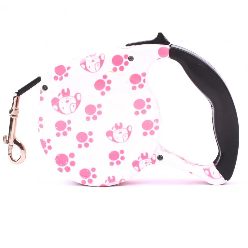 Retractable Dog Leash with Quick Lock – Tangle-Free Tape Lead for Small to Large Dogs