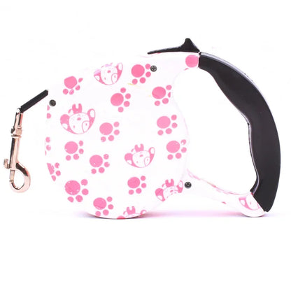 Retractable Dog Leash with Quick Lock – Tangle-Free Tape Lead for Small to Large Dogs