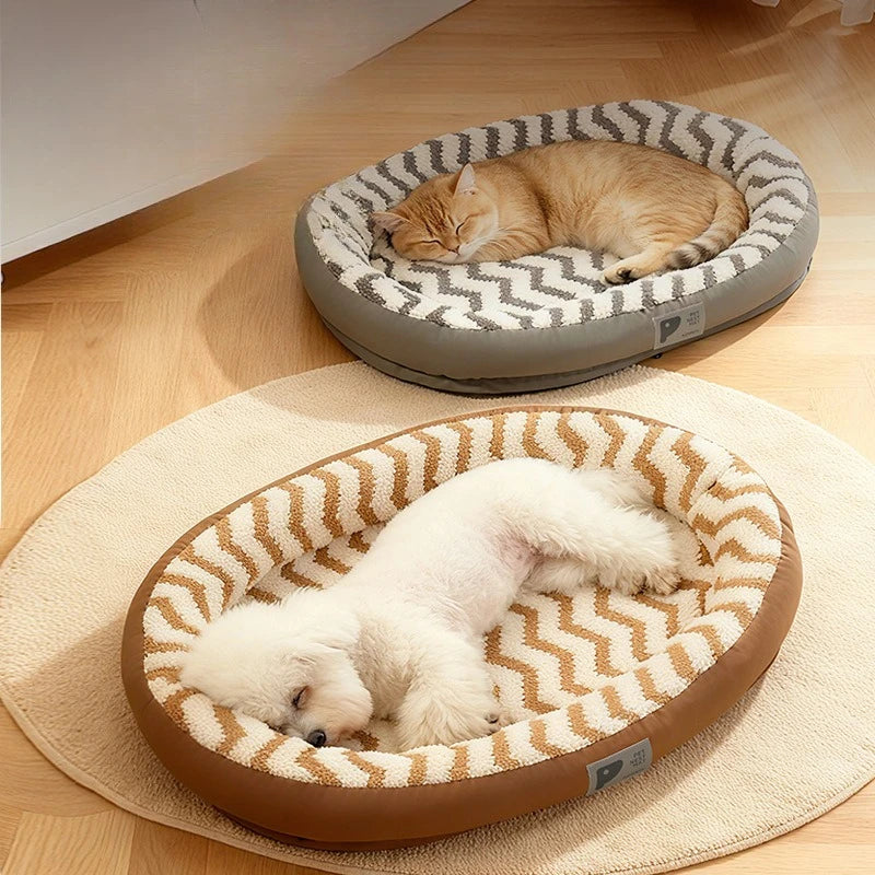 Cozy Pet Bed – Soft, Durable &amp; Machine Washable - Ditzy Petunia