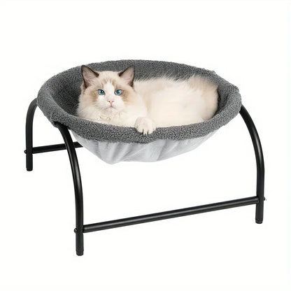 Elevated Cat Bed – Plush, Breathable & Cozy