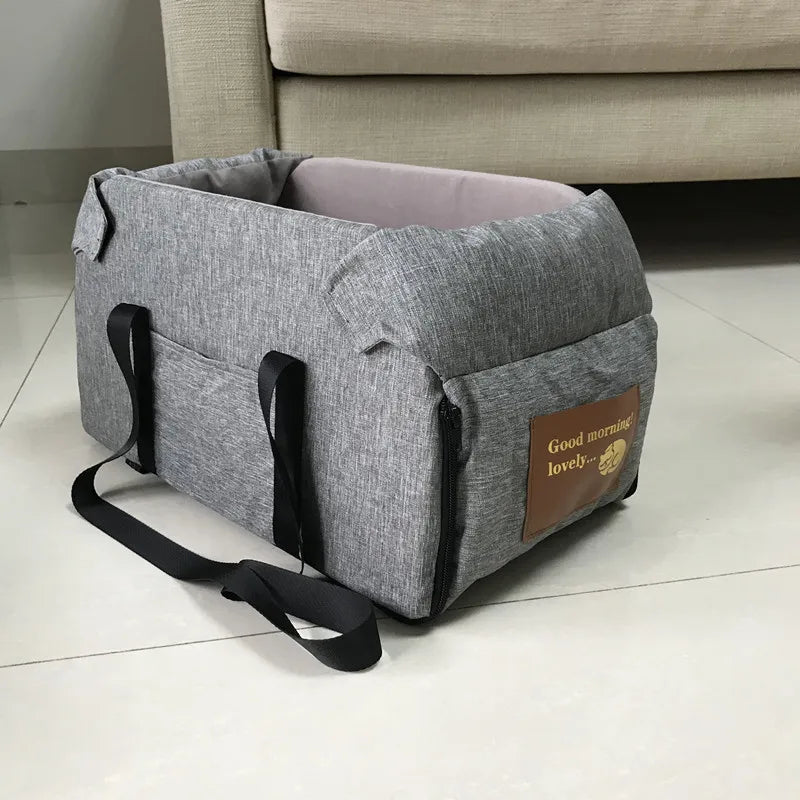 Portable Car Pet Bag – Car Seat Bed for Small Dogs & Cats