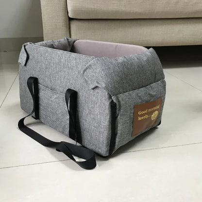Portable Car Pet Bag – Car Seat Bed for Small Dogs & Cats