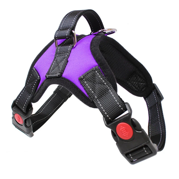 Saddle Dog Harness – Reflective, Adjustable, and No-Pull for All Sizes