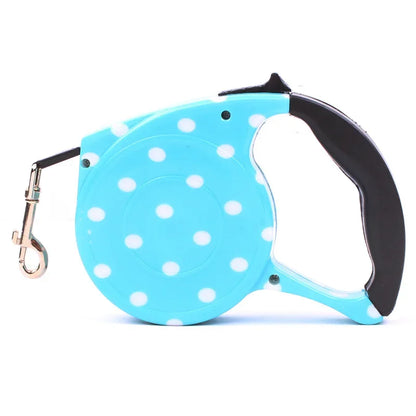 Retractable Dog Leash with Quick Lock – Tangle-Free Tape Lead for Small to Large Dogs