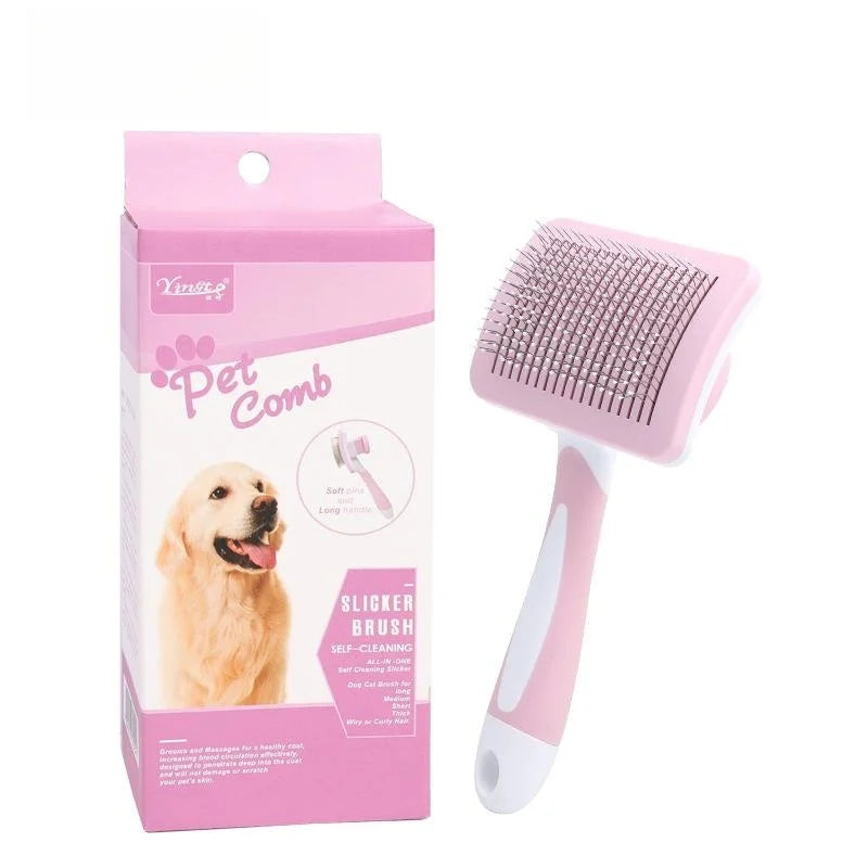 Stainless Steel Pet Grooming Comb – For Dogs & Cats