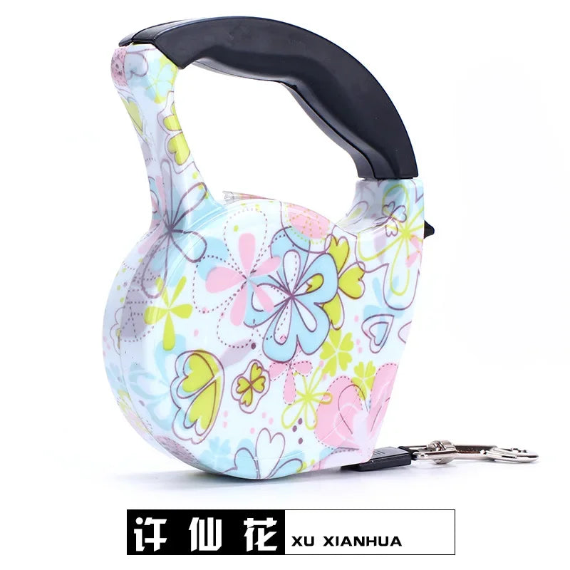 Retractable Dog Leash with Quick Lock – Tangle-Free Tape Lead for Small to Large Dogs