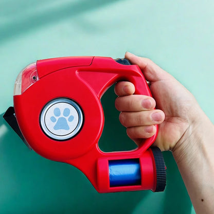Durable Retractable Dog Leash – Tangle-Free Design for Easy Control and Safe Walks
