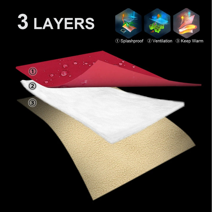 Waterproof Dog Coat - Warm Winter Jacket for Medium &amp; Large Dogs | Greyhound &amp; Shepherd Apparel - Ditzy Petunia