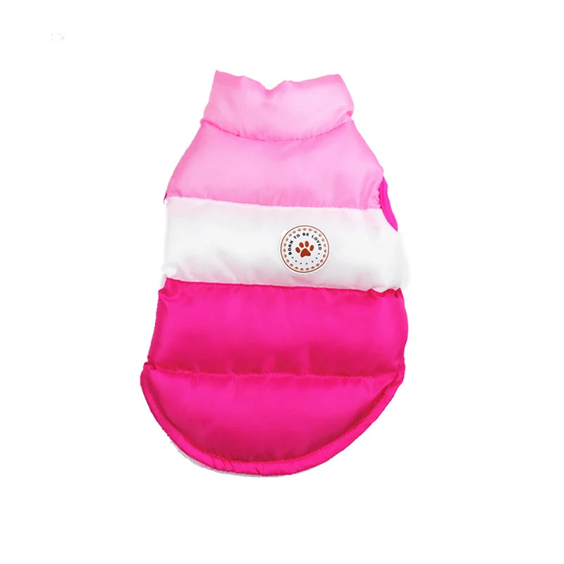 Warm Winter Pet Dog Clothes – Waterproof Puppy Coat for Small Medium Dogs, French Bulldog, Chihuahua, Yorkie, Pug - Ditzy Petunia