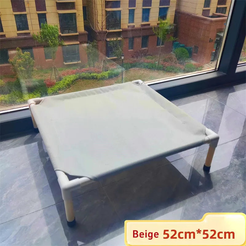 Durable Nylon Dog Bed &amp; Sofa – Machine Washable Pet Bed - Ditzy Petunia