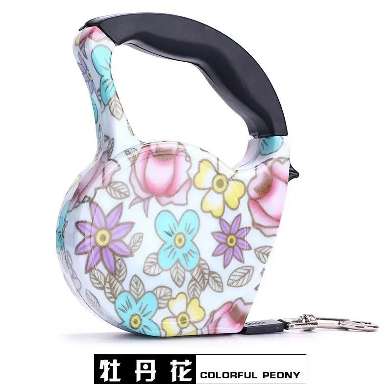 Retractable Dog Leash with Quick Lock – Tangle-Free Tape Lead for Small to Large Dogs