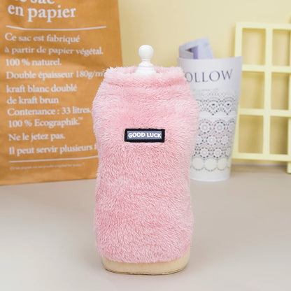 Winter Fleece Pet Vest – Cozy, Soft, and Perfect for Chilly Days