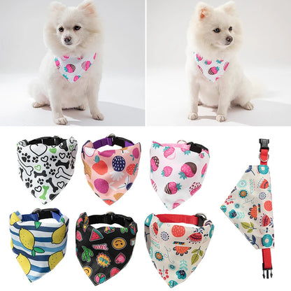Adjustable Dog Bandana – Cute and Comfortable Pet Accessory